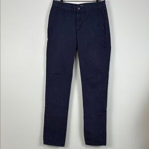 Taylor Stitch Men’s 30x33 Slim Dark Blue Chinos 100% Cotton Five Pocket